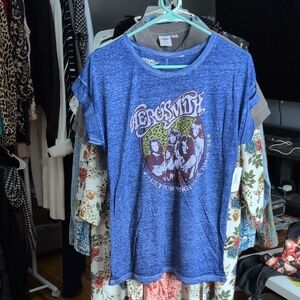 Aerosmith Blue Band Tee